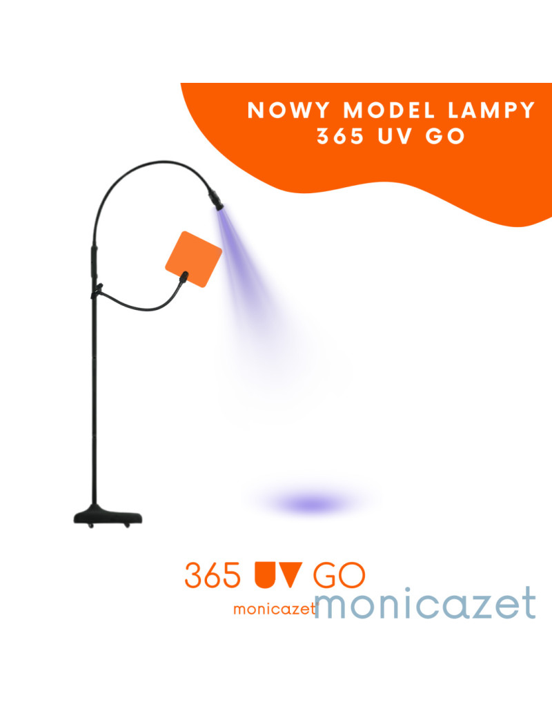 Lampa UV LED z ekranem ochronnym II GENERACJI - MONICA ZET