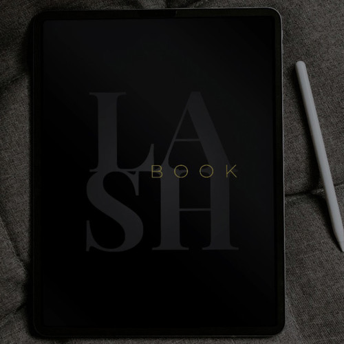 Lashbook Pro - Dark (ciemne tło)