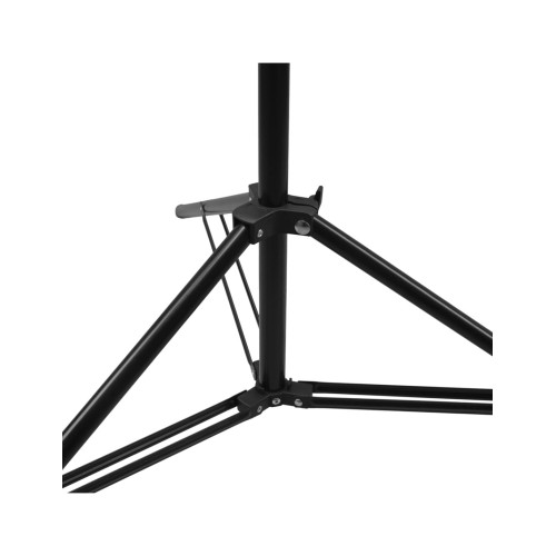 Statyw GlareOne Black 220 - statyw oświetleniowy do lamp typu ring - 280cm, udźwig do 4kg