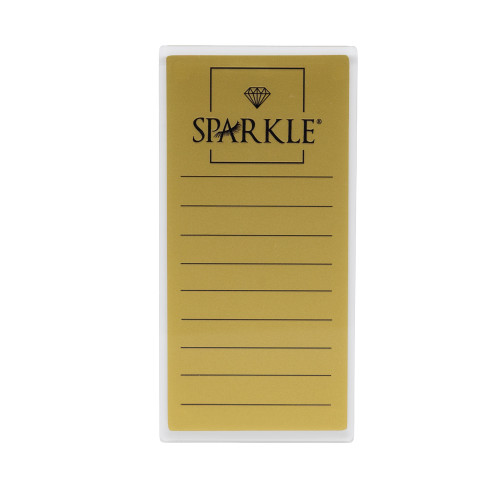 Holder z plexy Sparkle - kolor złoty