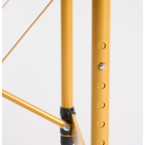 ŁÓŻKO KOSMETYCZNE SPACE GOLD 70 CM DO STYLIZACJI RZĘS - CZARNE