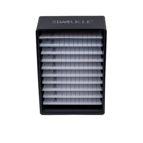 LashBox Sparkle 3D + 10 holderów szklanych