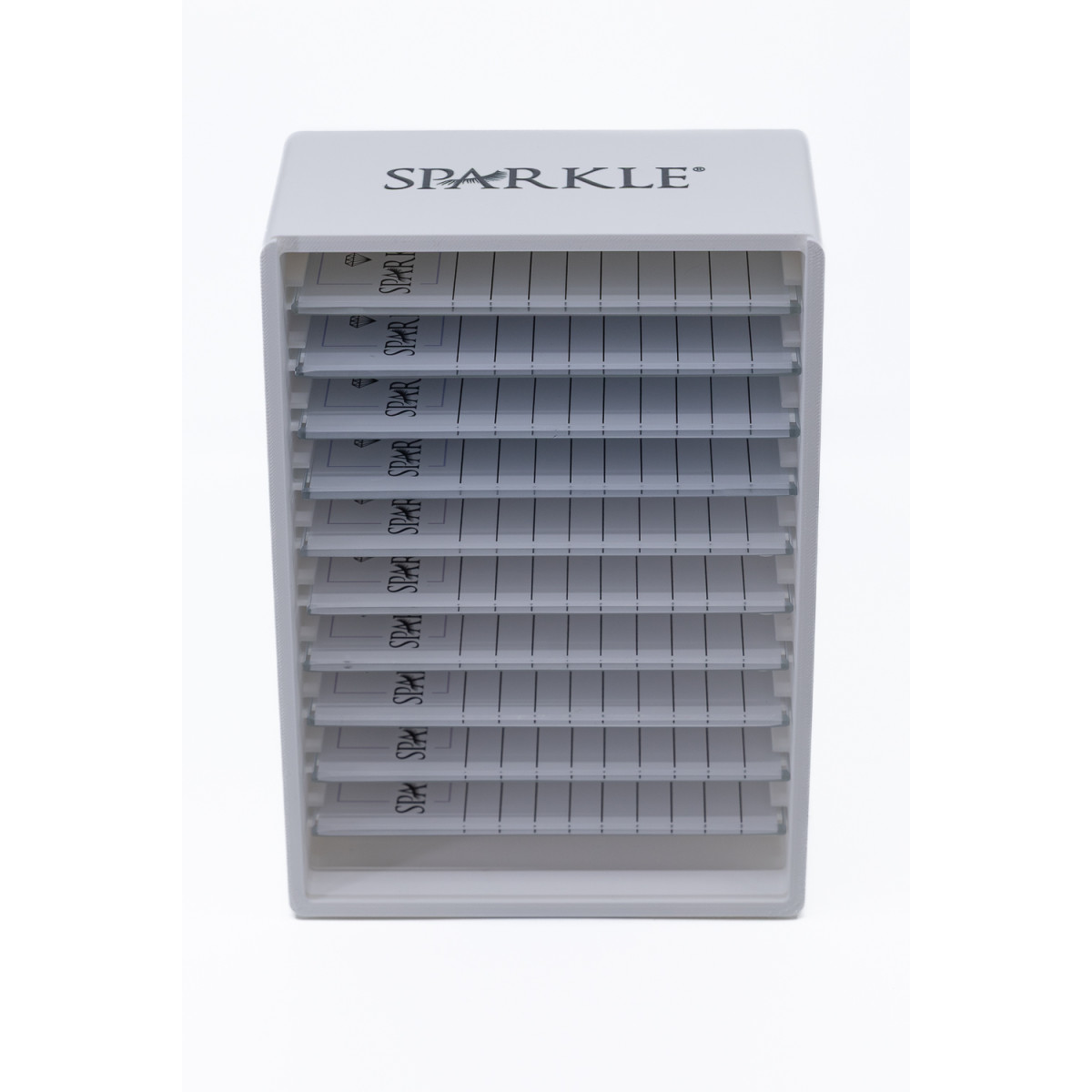 LashBox Sparkle 3D + 10 holderów szklanych